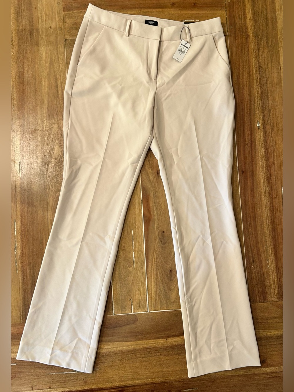Express Dress Pants - Light Cream. 12R. NWT. - Picture 2 of 7